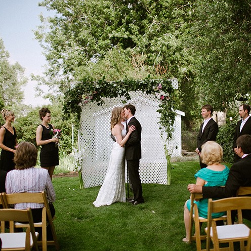 Matt + Jane | Fort Collins Backyard Wedding