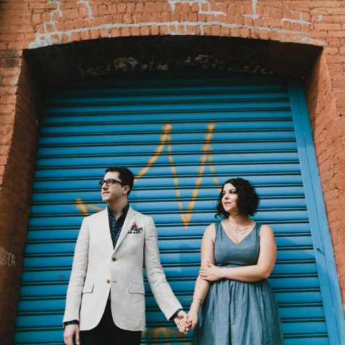 Gowanus Brooklyn Engagement Session | Dan + Amy